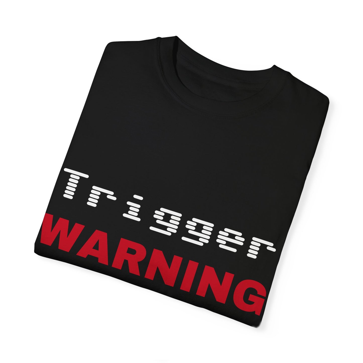 Trigger (Red) Warning Unisex T-shirt (Dark Colors)