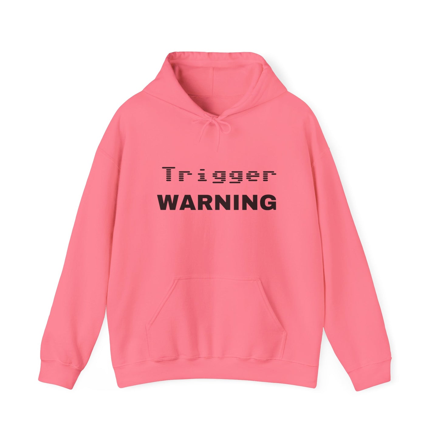 Trigger Warning Hooded Sweatshirt (Light Colors)