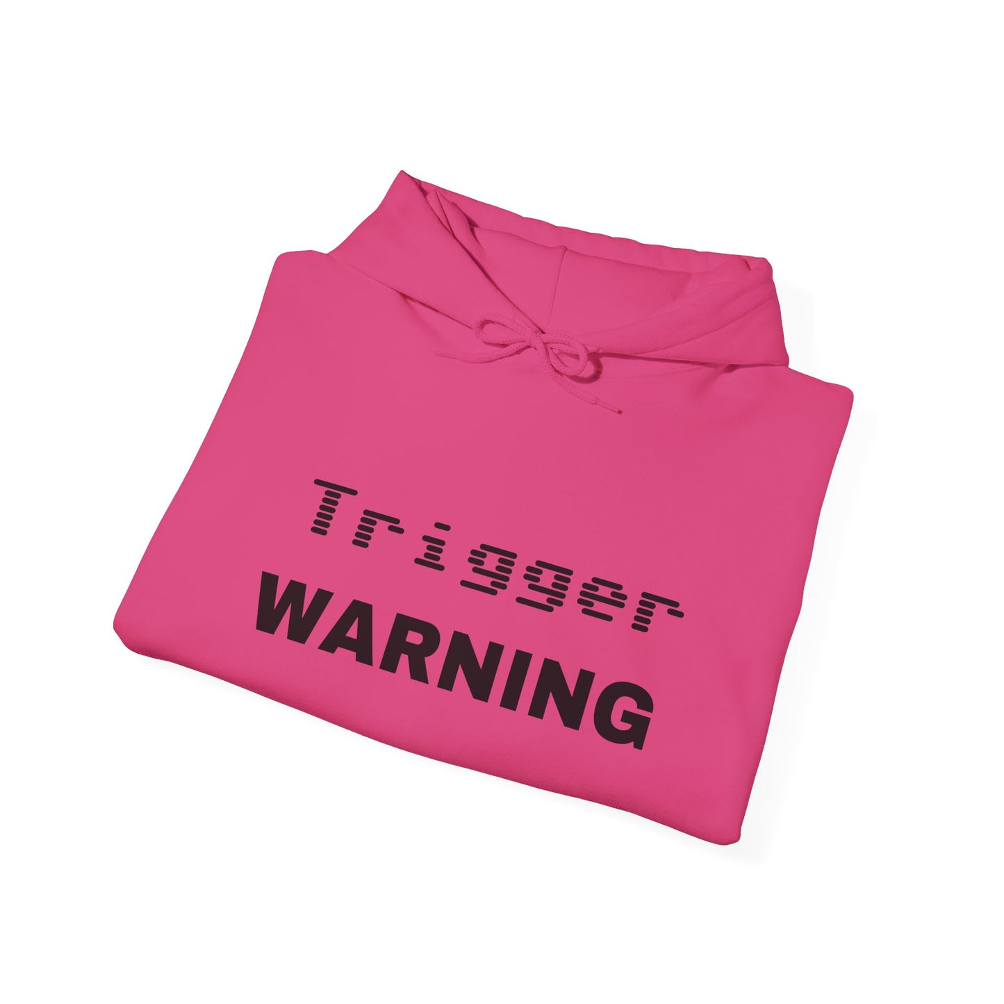 Trigger Warning Hooded Sweatshirt (Light Colors)