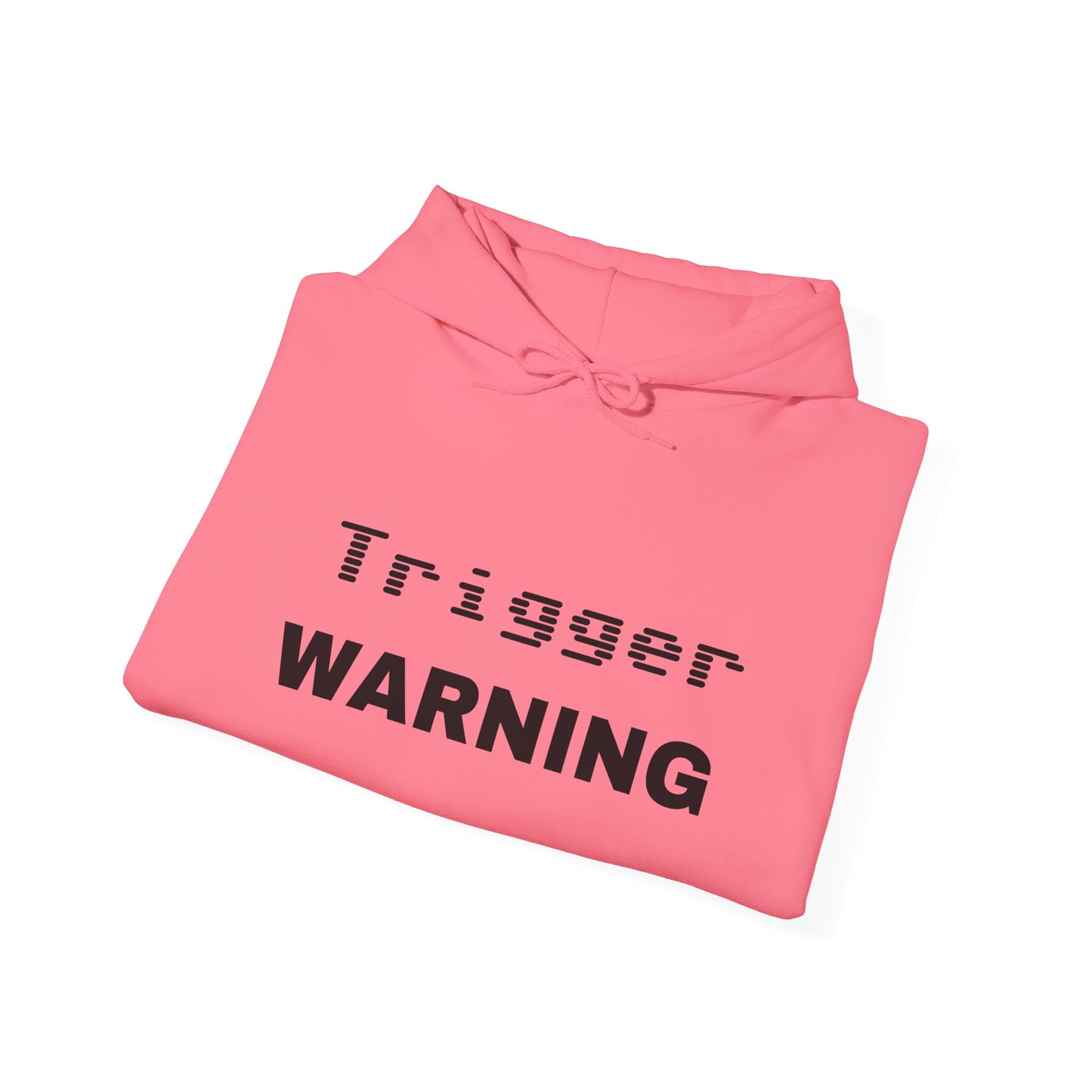 Trigger Warning Hooded Sweatshirt (Light Colors)